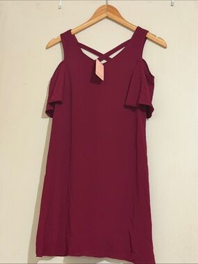 Sally Miller cold shoulder dress